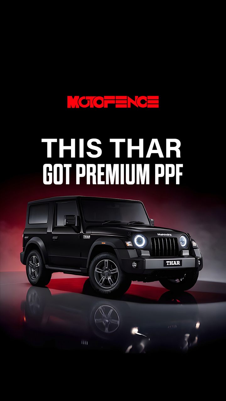 Mahindra Thar fresh off the bay